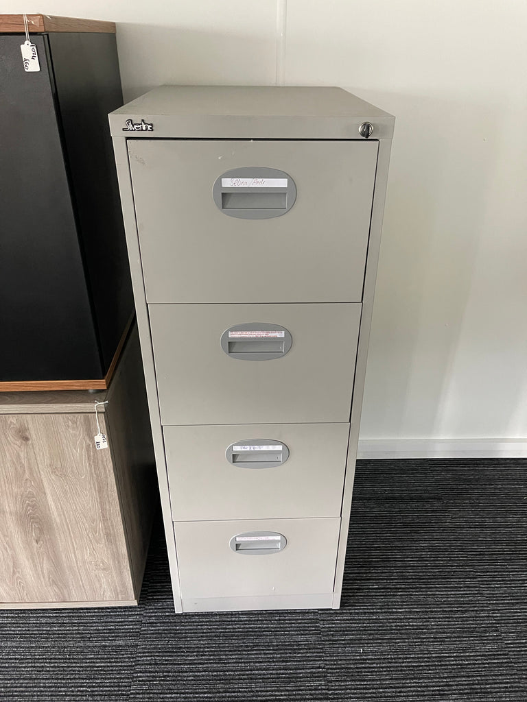 Qube 4 Drawer Filing Cabinet