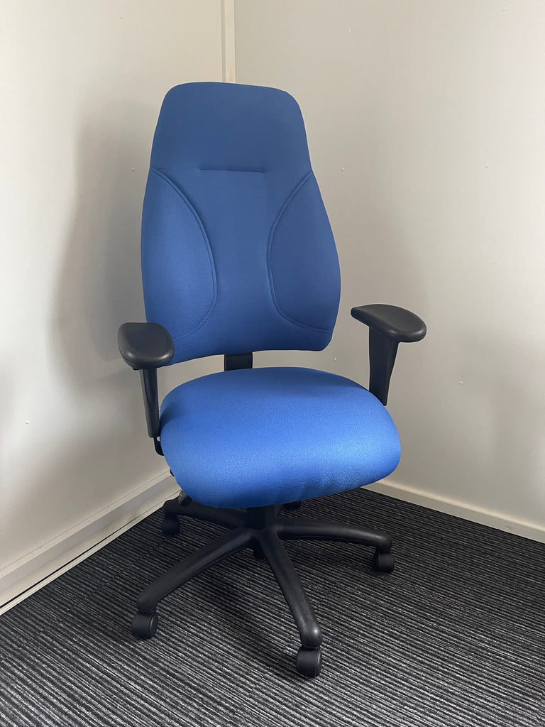 Esme Fabric High Back Task Operator Chair With Arms