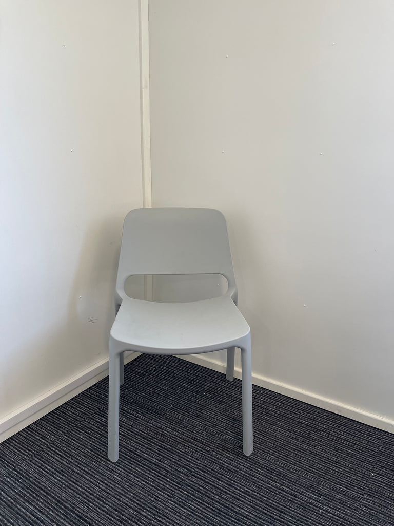 Nest Loop Stacking Cafe & Bistro Chair Grey