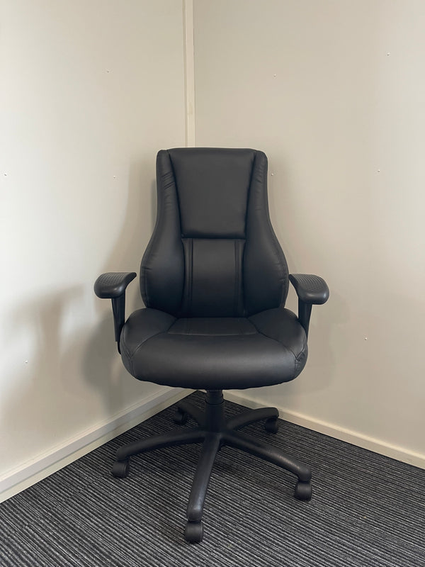 Winsor Bonded Leather Executive Managerial Office Chair With Arms