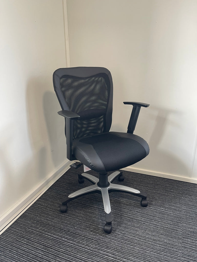 Victor II  Airmesh Fabric Seat Mesh Back High Back Task Operator Chair With Arms