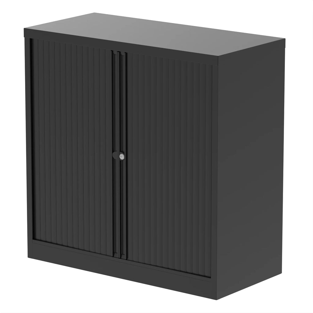 Bisley Steel Tambour Cupboards with No Shelves 1000 or 2000mm (H) x 1000mm (W) x 470mm (D) (New)