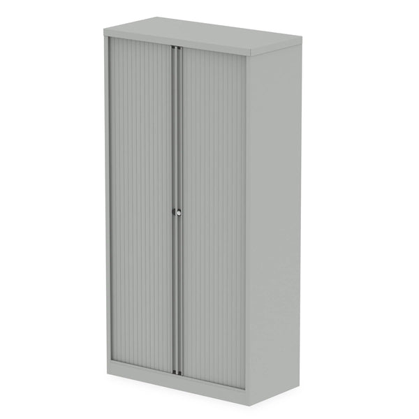 Bisley Steel Tambour Cupboards with No Shelves 1000 or 2000mm (H) x 1000mm (W) x 470mm (D) (New)