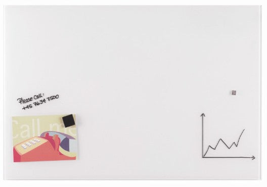 Franken Magnetic Glass Board White (New)