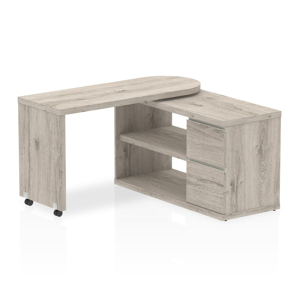 Fleur Home Office Smart Wheel Out Storage Desk
