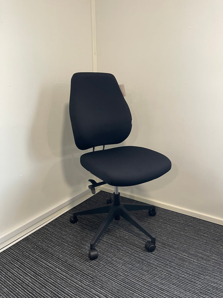 Chiro Plus Lite Black Fabric High Back Ergonomic Posture Chair