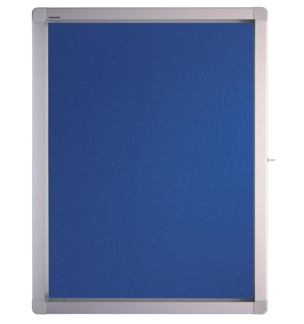 Franken Indoor or Outdoor Display Case with Blue Felt (New)