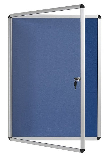 Franken Indoor or Outdoor Display Case with Blue Felt (New)